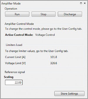 Voltage Amplifier Mode
